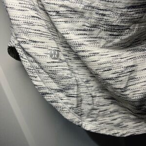 lululemon Black and Gray Tank Top with Padding Size 4